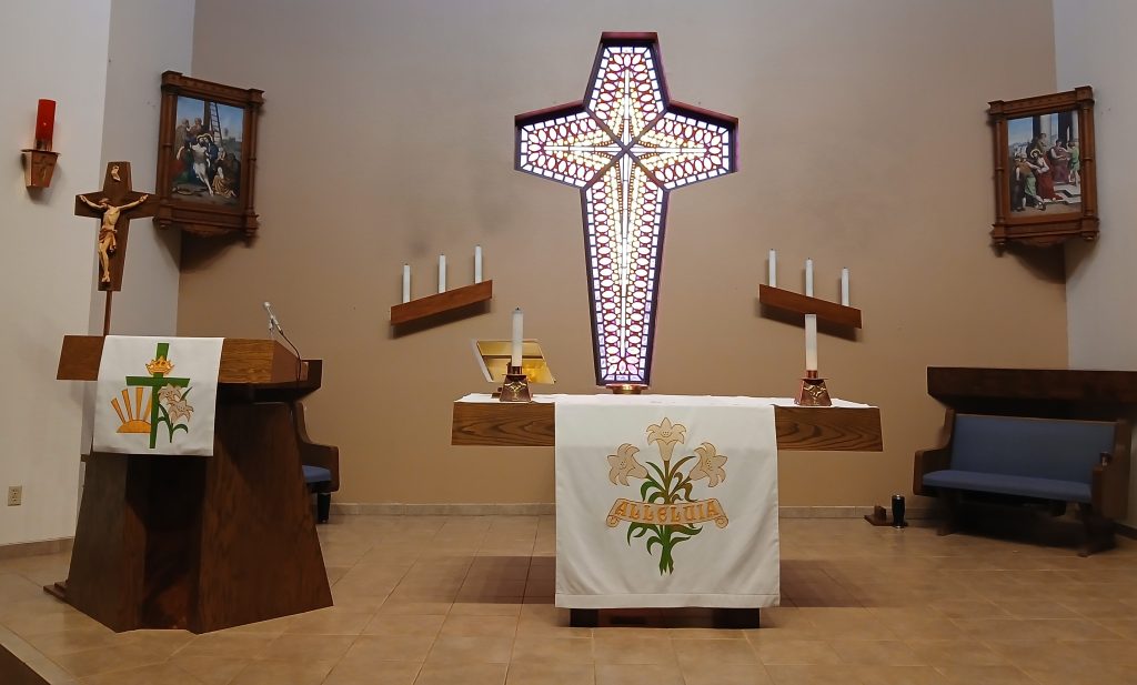 Atonement Lutheran Church exterior or sanctuary