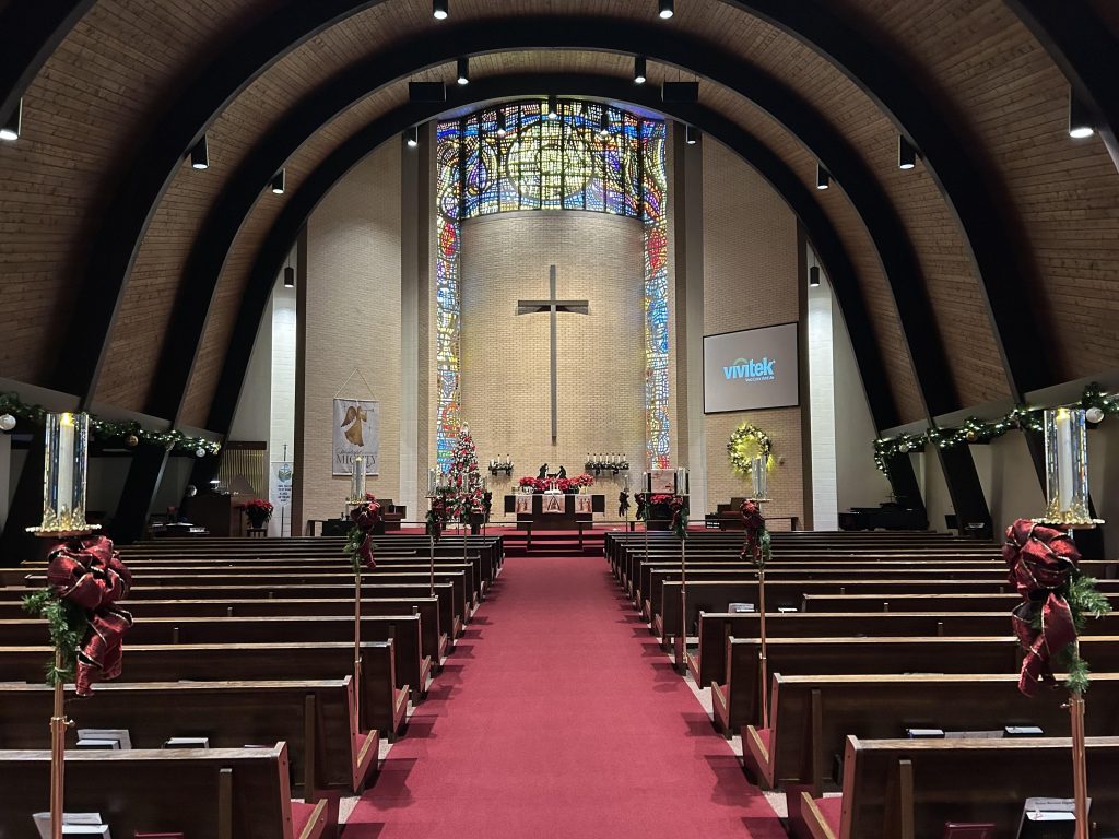 Christ Lutheran Church exterior or sanctuary