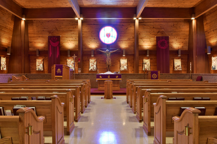 Hope Lutheran Church exterior or sanctuary