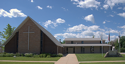 Peace Lutheran Church exterior or sanctuary
