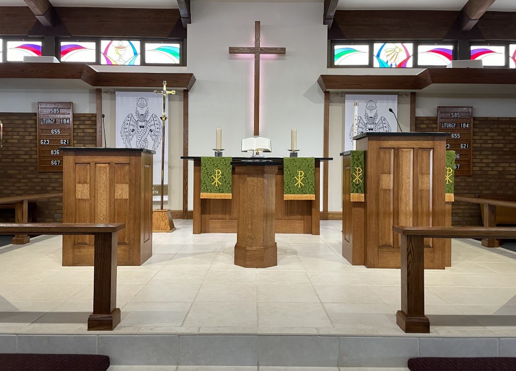 Peace with Christ Lutheran Church exterior or sanctuary
