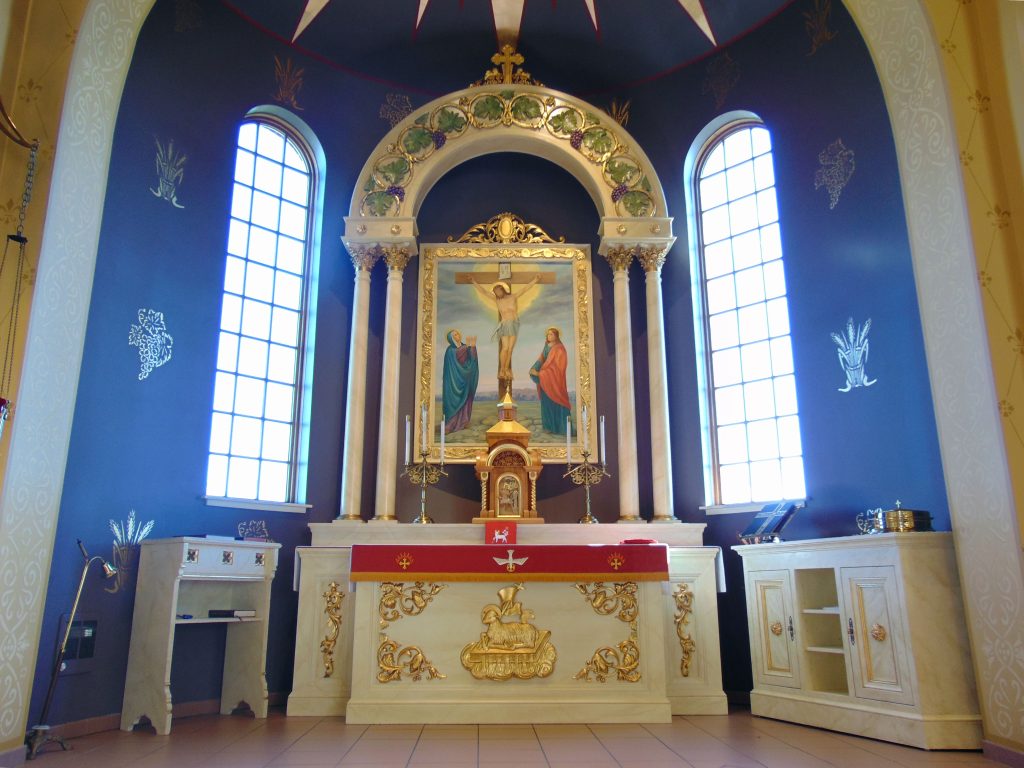 St. John Evangelical-Lutheran Church exterior or sanctuary