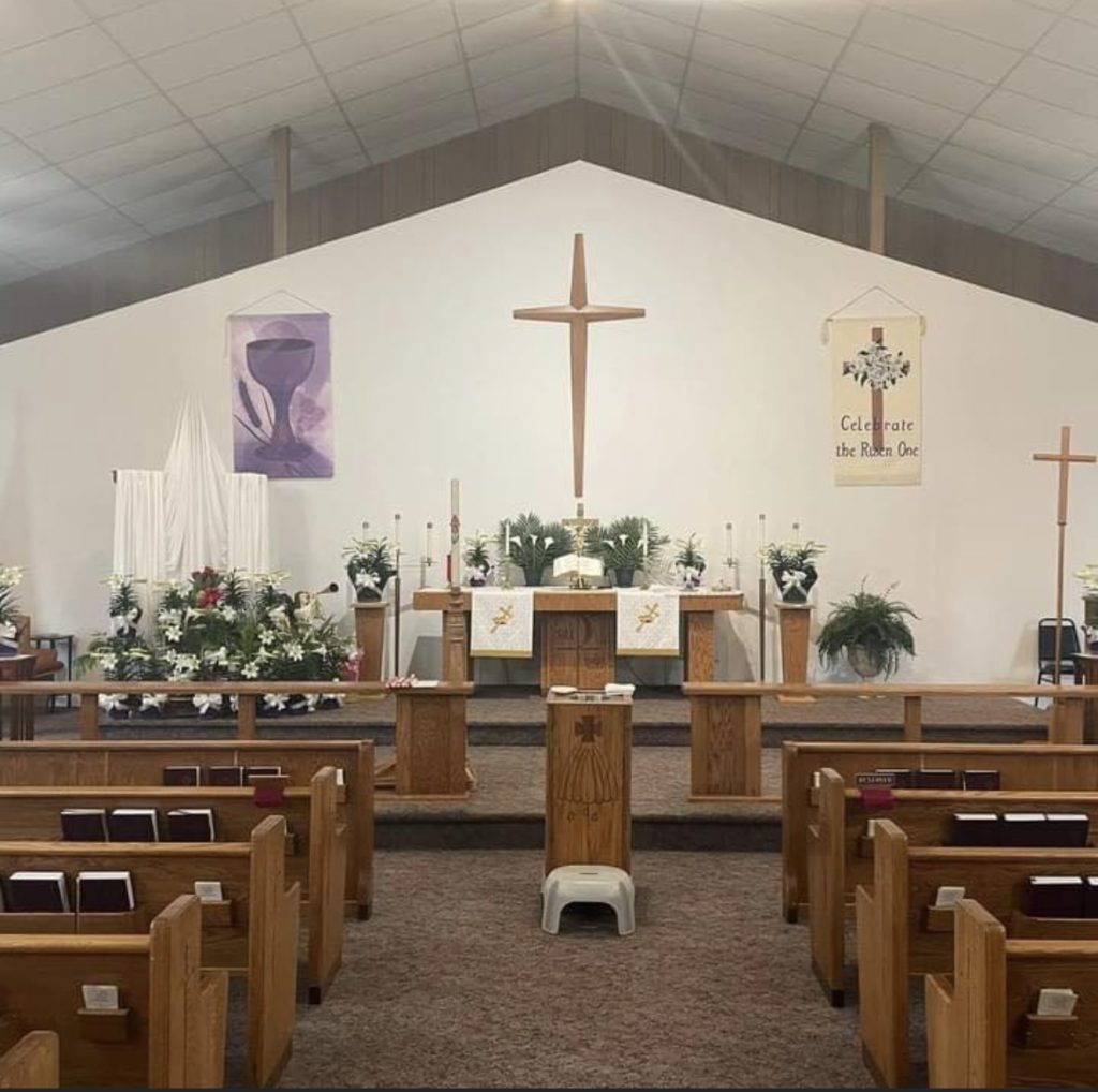 St. John Lutheran Church exterior or sanctuary