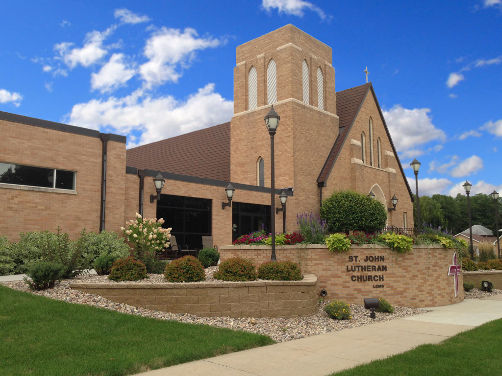 St. John Lutheran Church exterior or sanctuary