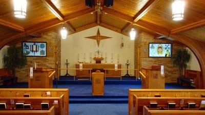 St. John Lutheran Church exterior or sanctuary