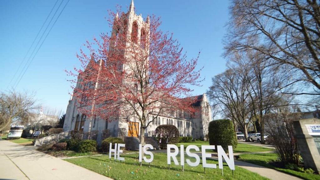 St. John’s Lutheran Church exterior or sanctuary