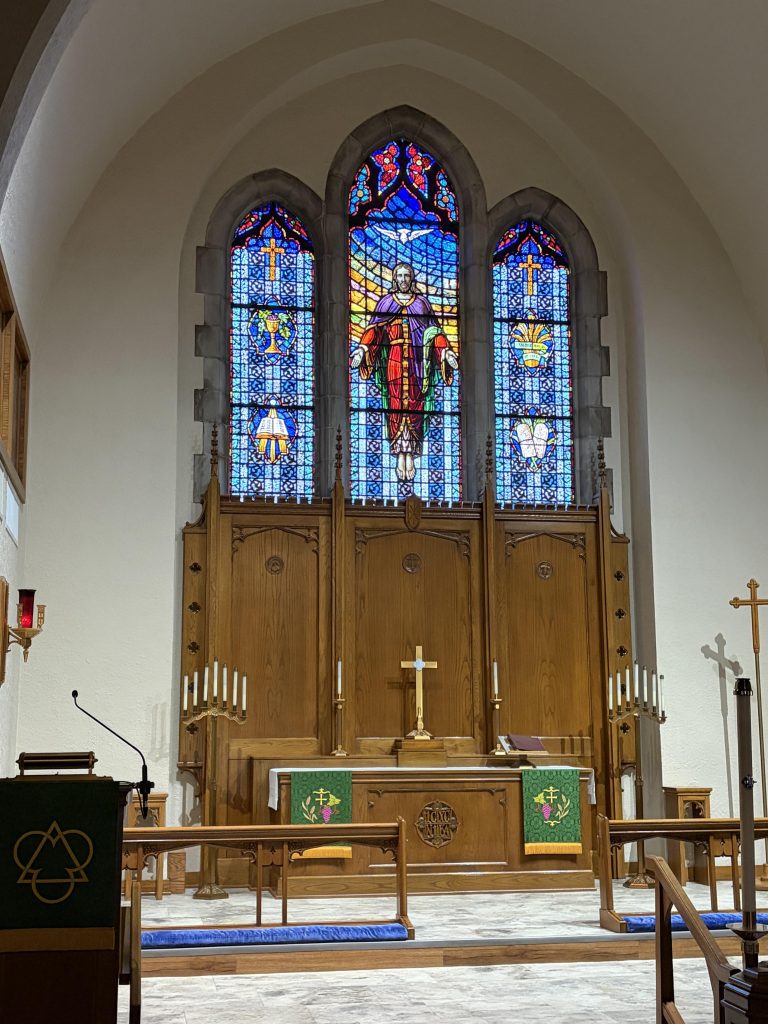 St. John’s Lutheran Church exterior or sanctuary
