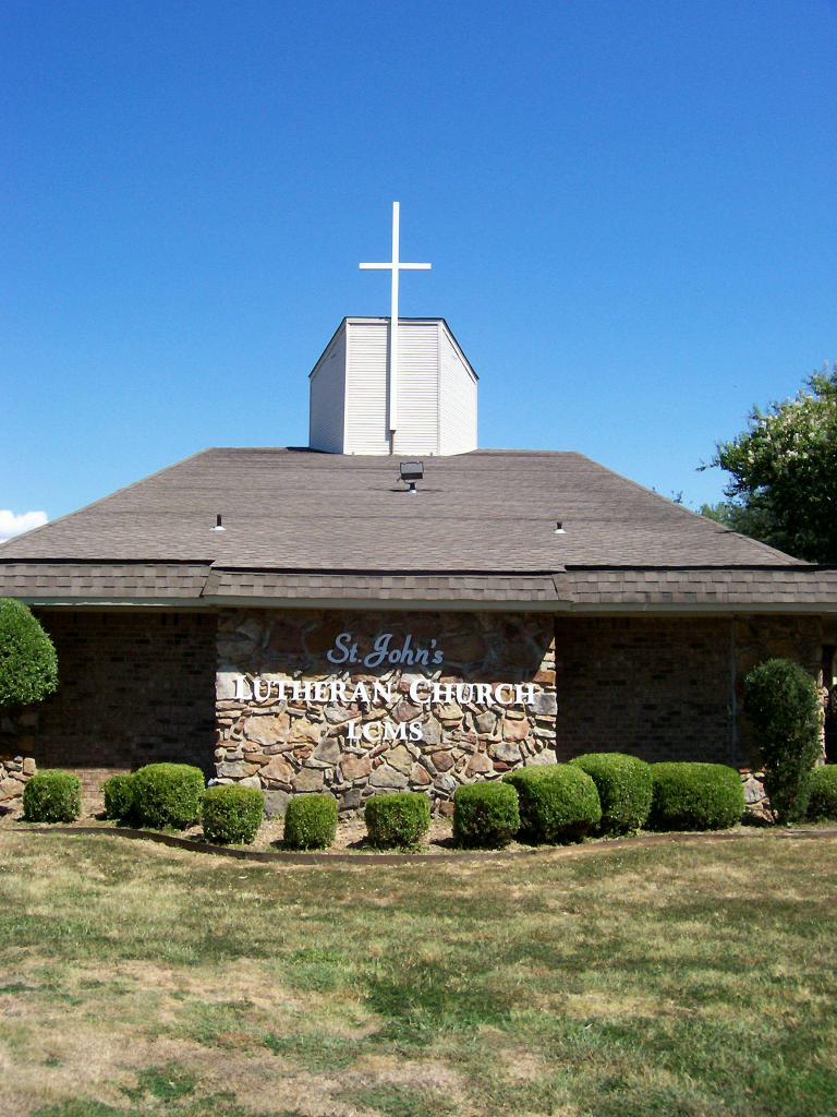 St. John's Lutheran Church exterior or sanctuary