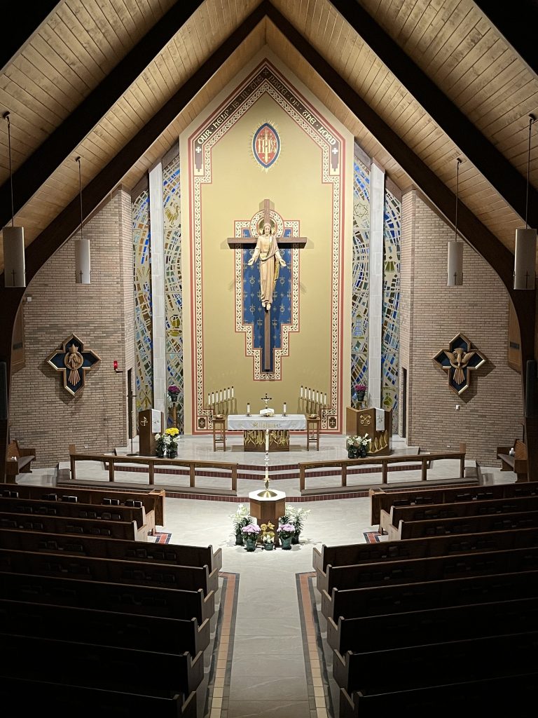 St. Peter Lutheran exterior or sanctuary