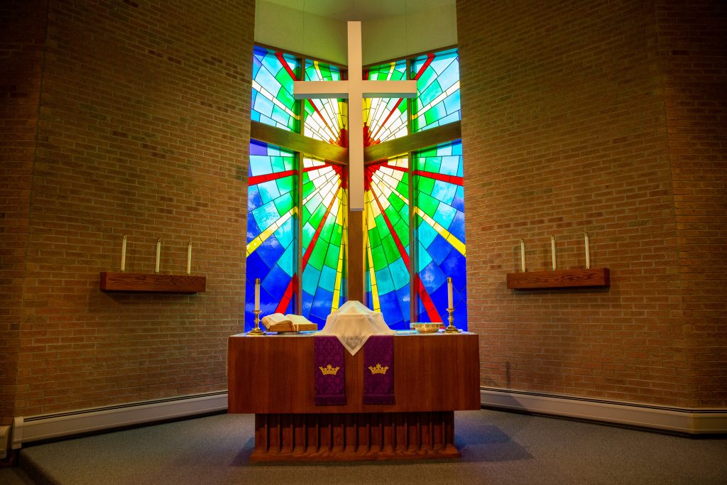 St. Peter’s Lutheran Church exterior or sanctuary